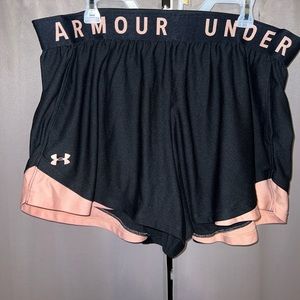 Plus size under armor shorts